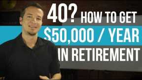 How to invest for retirement in your 40s.