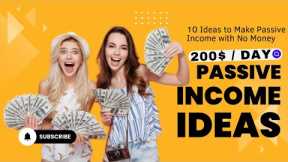 Best Passive Income Ideas To Make $200/Day (In 2022) | Money Earning Ideas | Passive Income Ideas