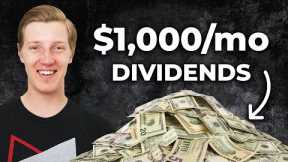 $1000 per month from DIVIDEND stocks? (Passive income from investing)