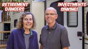 Retirement Investments Sinking - Losing Savings Capital