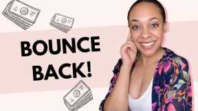BOUNCE BACK! 5 Tips to Recover From a Financial Setback | Financial Planning for Beginners