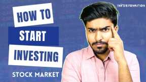 How to start investing in the Stock Market? | Basic knowledge of investing | Investonation