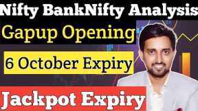 nifty prediction for tomorrow | bank nifty tomorrow prediction | tomorrow market prediction 6 Oct