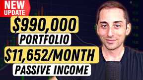 My Entire $990,000 Stock Portfolio Unveiled | $11,652/Month Passive Income | Update #19 Nov. 2022