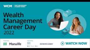 Wealth Management Career Day | Why Choose a Career in Wealth