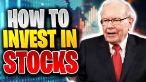 HOW TO INVEST IN STOCKS FOR BEGINNERS