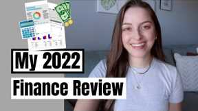 My 2022 Finance Review | GOALS UPDATE, DEBT SAVINGS, INCOME, INVESTMENTS, NET WORTH