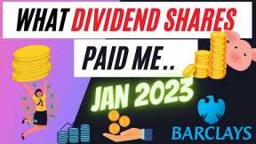 Dividend Passive Income Reveal January 2023: Dividend Unboxing