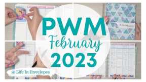 Plan with Me / TBM LRP / The Budget Mom / Live Rich Planner / February 2023 / Life In Envelopes