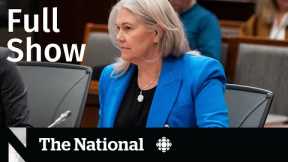 CBC News: The National | Foreign interference, B.C. contraception plan, Joni Mitchell