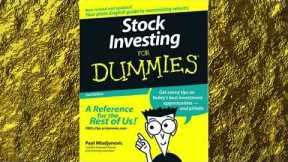 FULL AUDIOBOOK: Stock Investing for Dummies  |  by Paul Mladjenovic