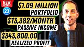 My $1 Million+ Dividend Stock Portfolio Unveiled | $13,382/Month Passive Income Update #23 Mar. 2023