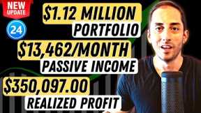 $1.1 Million High Yield Dividend Stock Portfolio Unveiled | $13k/Month Passive Income | Update #24