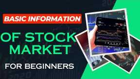 Beginner's Guide to the Stock Market./Basic Information Of Stock Market For Beginners