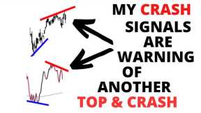 Stock Market CRASH:  My CRASH Signals Are Warning of Another Top & CRASH For S&P 500 & NASDAQ