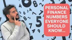 Personal Finance Numbers Everyone Should Know