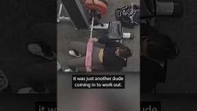 Brave woman fights off male attacker while alone at gym | USA TODAY #Shorts