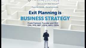 Exit Planning is Business Strategy