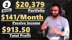 $20,379 Dividend Portfolio | $141 Monthly Passive Income | July 2023