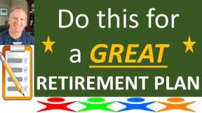 Add this to your retirement plan for great results.   Can I retire?  Retirement Planning