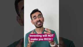 Investing like this will not make you  Rich !