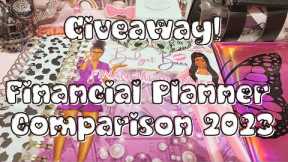 Planner Giveaway! Financial Planner Comparison 2023