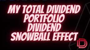 My 71K Dividend Portfolio Update and Dividend Snowball Effect Passive Income Strategy