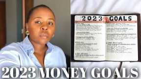 My 2023 Financial Goals | How I plan to achieve them | South African YouTuber