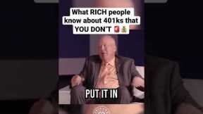 What RICH PEOPLE Know About 401k’s That YOU DON’T 🚨