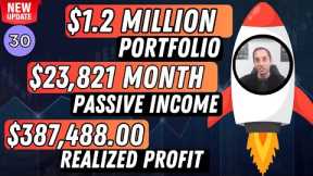 My $1.2 Million Stock Portfolio Unveiled | 🚀🚀$23,821/Month Passive Income - UPDATE #30