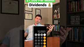 How To Make $1,000 Per Month in Dividends (SIMPLE!)