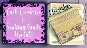 💰CASH CONDENSING + SINKING FUNDS UPDATE for November! | Bill Exchange