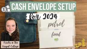 My Cash Envelope Setup For 2024 | Frugal Living | Single Parent Budget