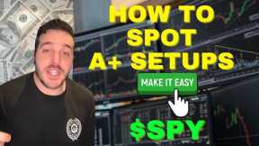 How To Find A+ Setups To Make $1,000’s | FULL BEGINNERS STRATEGY $SPY