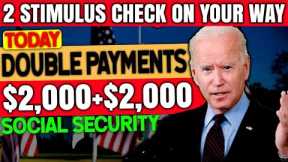 2 Stimulus Check On Your Way || $2000+$2000 Coming ON Christmas For Social Security SSI SSDI VA