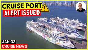 ⚠️Cruise News: TRAVEL WARNING for Caribbean Nation & More