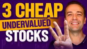 3 Cheap Undervalued Companies I'm Trading In Right Now
