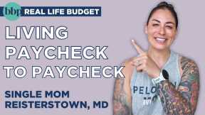 BBP REAL LIFE BUDGET | Single Mom + Savings Goals