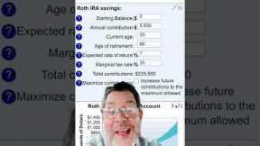 Early savings for retirement. #retire, #start investing early, #start investing at 18