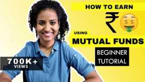 🤑Mutual Funds for BEGINNERS 🤑How to EARN MONEY using Mutual Funds