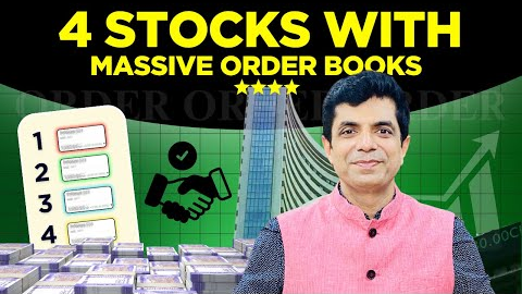 4 Stocks with Massive Order Books! 🚀 (Indian Stock Market)