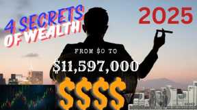 GET RICH!! Applying these 4 Simple Rules of wealth creation! Make passive income in 2025.