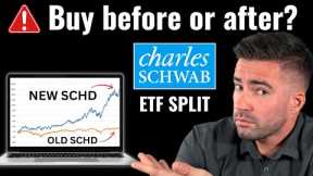 🚨SCHD ETF SPLIT TODAY! (When to Buy to get VERY RICH)