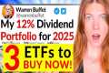 My 3 ETF Dividend Portfolio to