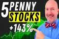 5 Penny Stocks Under $5 to Buy Now