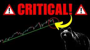 ⚠️ CRITICAL TEST in the STOCK MARKET! ⚠️ Bear Market Explained