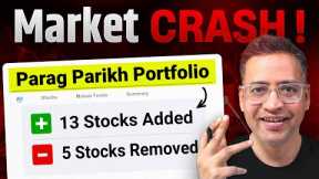 13 Stocks Parag Parikh Flexicap is Buying in the Market Crash | Full Portfolio Breakdown| MUST WATCH