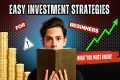 Easy Investment Strategies for