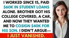 Parents Ambushed Me at Dinner With $40K Loan Papers—They Didn’t Know I’d Already Bought a Ticket