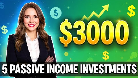 How I Make $3000Month Passive Income with These 5 Simple Investments